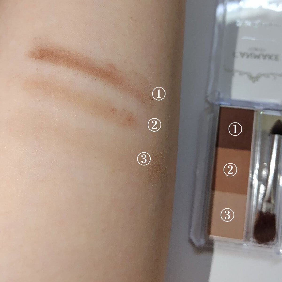 ミックスアイブロウ/キャンメイク/パウダーアイブロウを使ったクチコミ(3枚目)