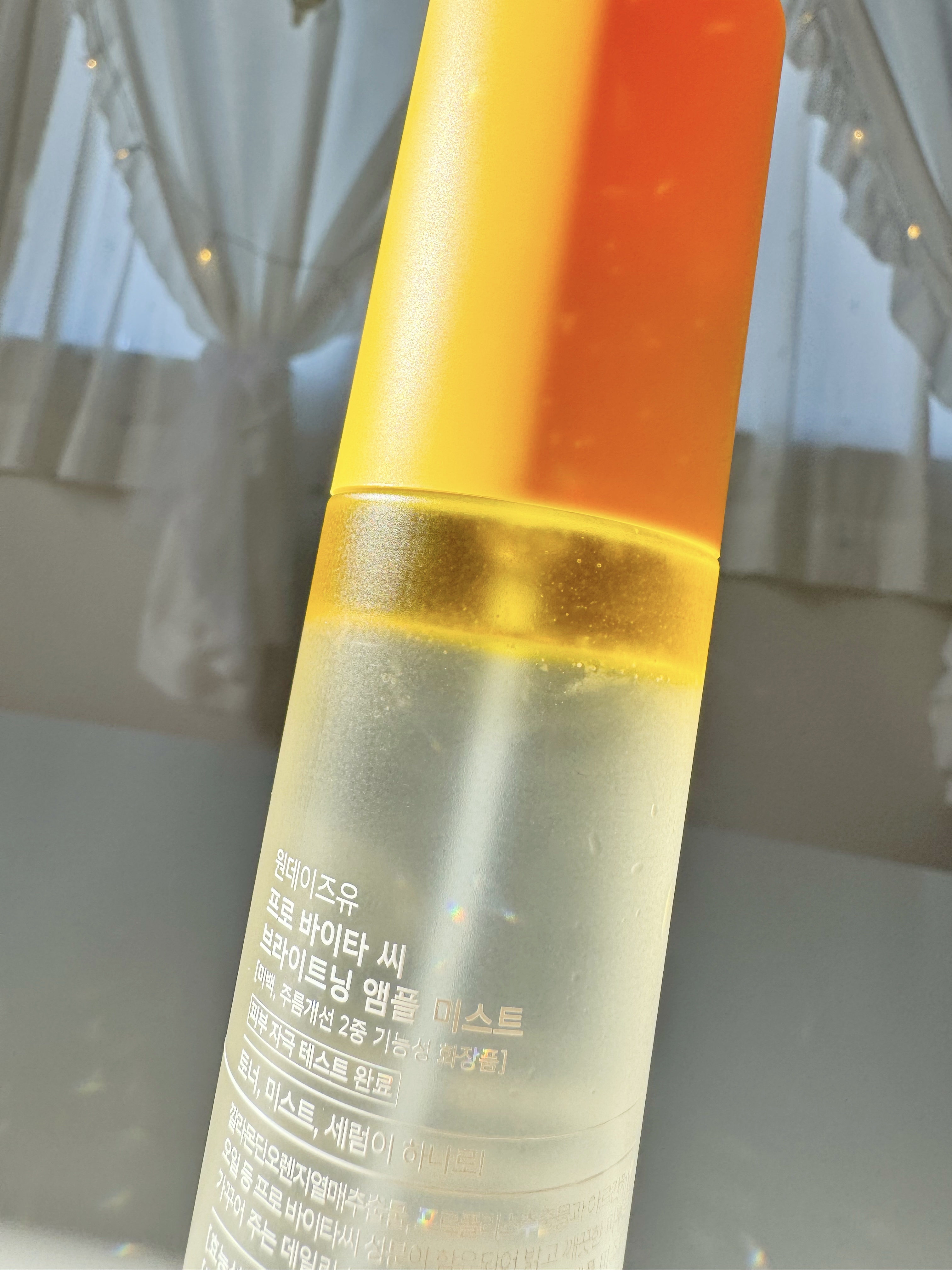 プロビタC ブライトニングアンプルミスト/One-day's you/ミスト状化粧水を使ったクチコミ（2枚目）