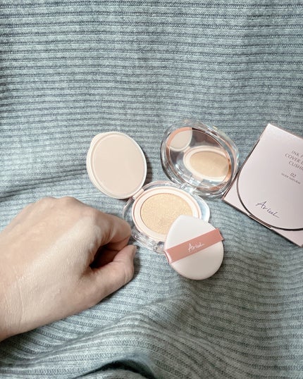 アリウル インクフェザーカバーラスティングクッション/Ariul/クッションファンデーションを使ったクチコミ(8枚目)