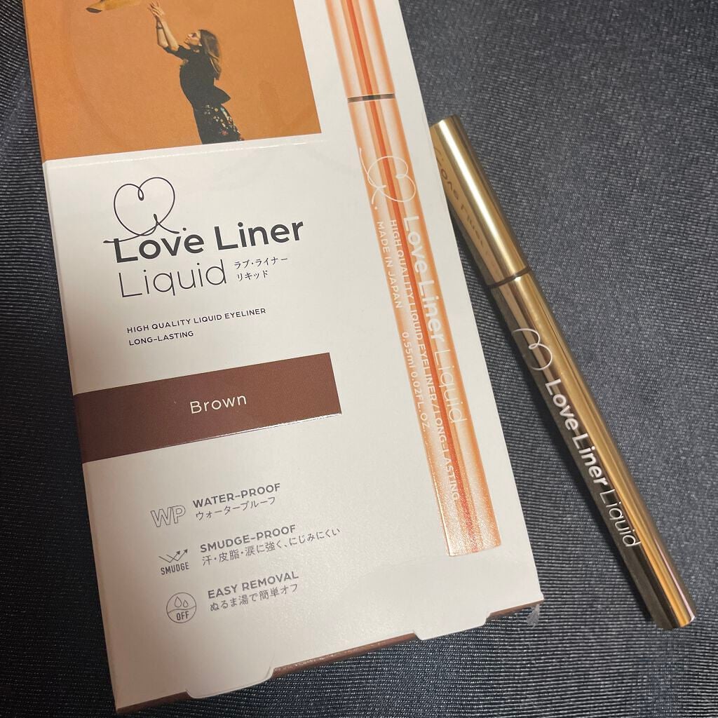 ラブ・ライナー リキッドアイライナーR3/ラブ・ライナー/リキッドアイライナーを使ったクチコミ(1枚目)