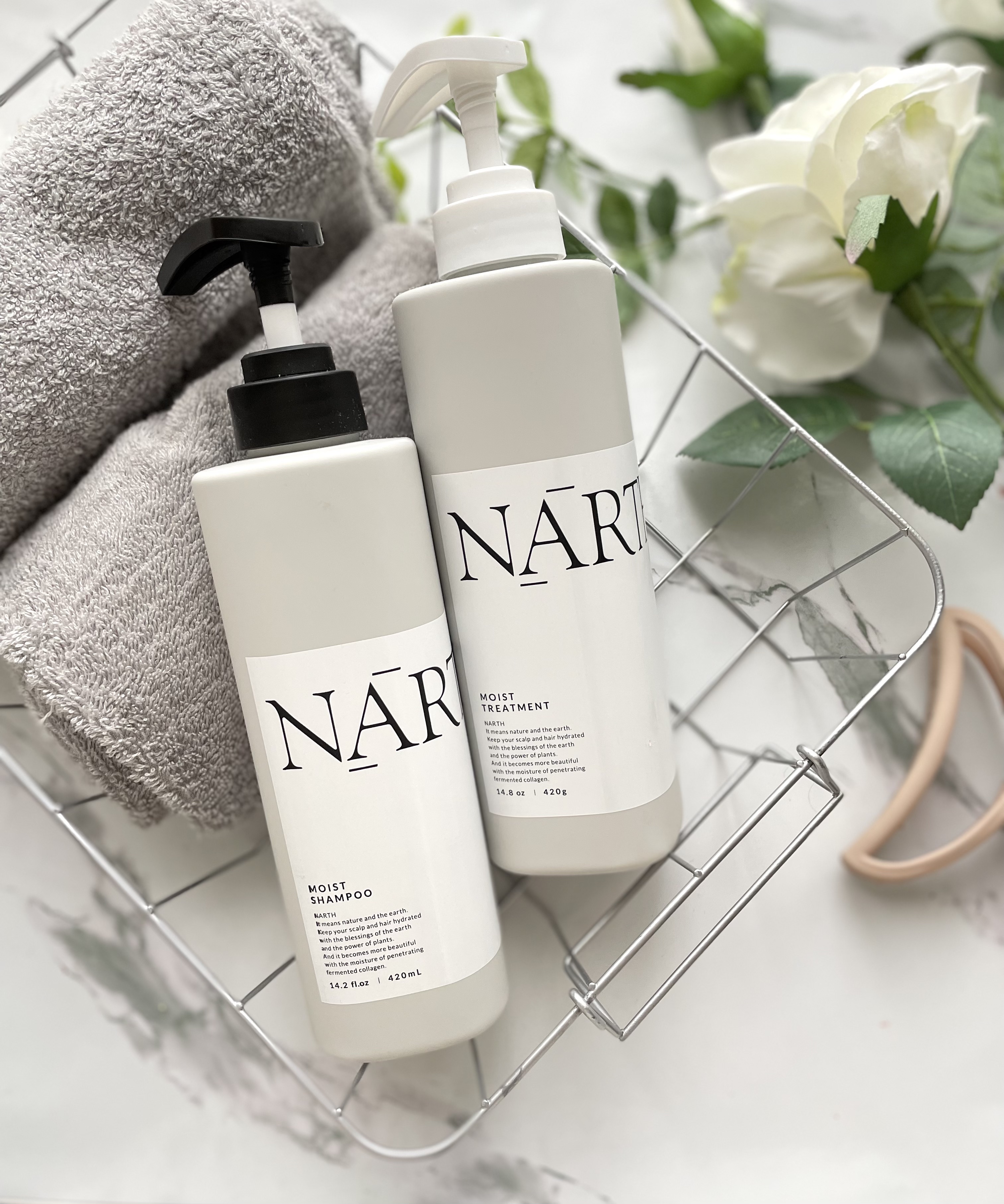 モイスト&リペアシャンプー／トリートメント/NARTH/市販シャンプーを使ったクチコミ（3枚目）