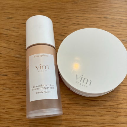 マイ コンフィデンス スキン モイスチャライジング プライマー グロウ/vim BEAUTY/化粧下地を使ったクチコミ(1枚目)