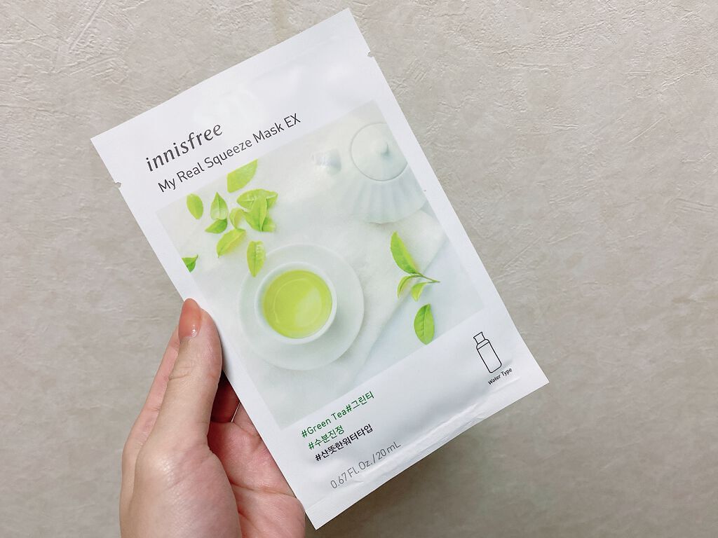 マイリアル スクイーズ マスクシート/innisfree/シートマスク・パックを使ったクチコミ(1枚目)