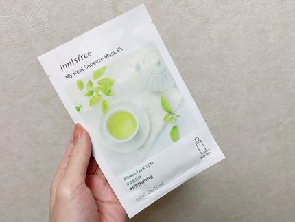 マイリアル スクイーズ マスクシート/innisfree/シートマスク・パックを使ったクチコミ(1枚目)