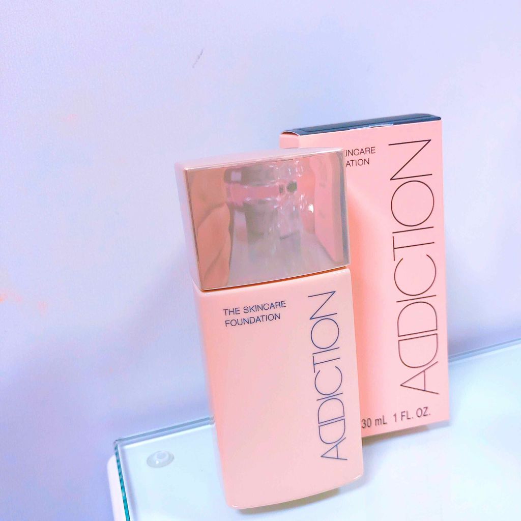 ザ スキンケア ファンデーション 008 Pure Beige ピュア ベージュ/ADDICTION/リキッドファンデーションを使ったクチコミ（2枚目）
