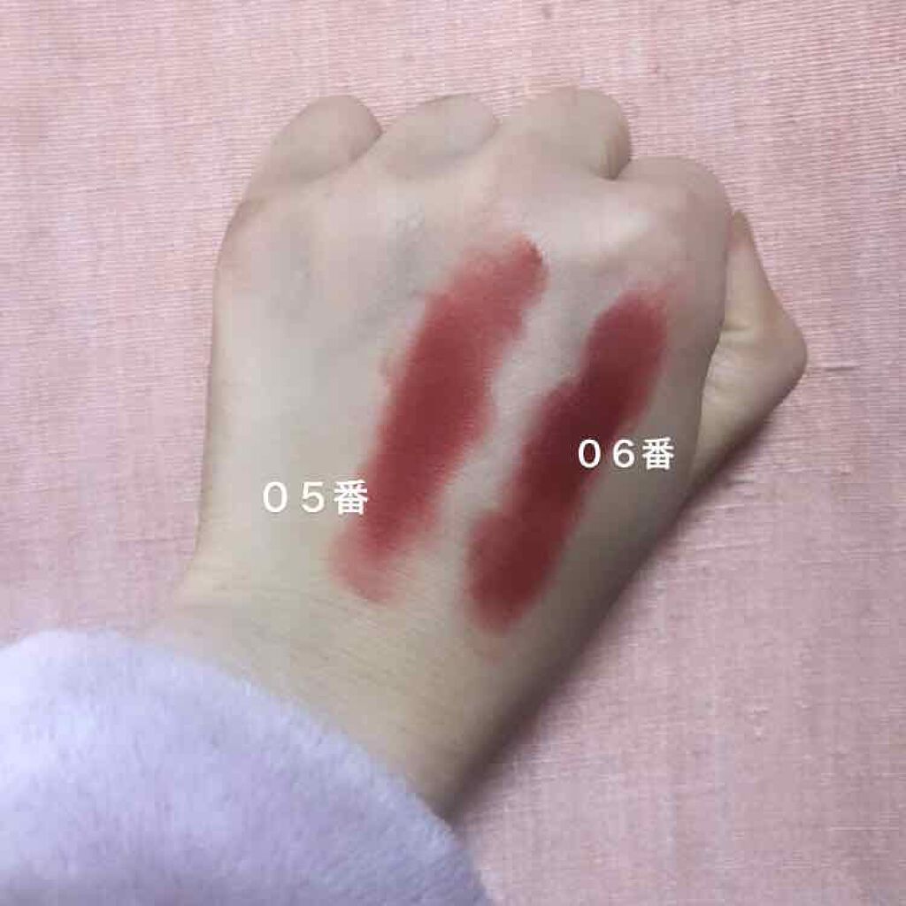 ゼロベルベットティント/rom&nd/リップティントを使ったクチコミ（3枚目）