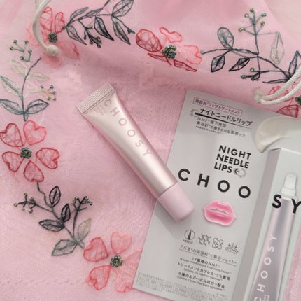 ナイトニードルリップ/CHOOSY/リップ美容液を使ったクチコミ(6枚目)