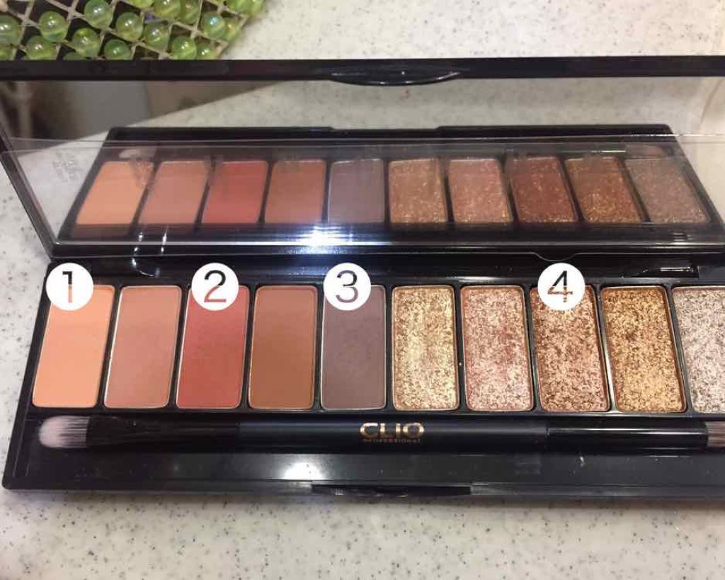 プロレイヤリングアイパレット/CLIO/アイシャドウパレットを使ったクチコミ（1枚目）