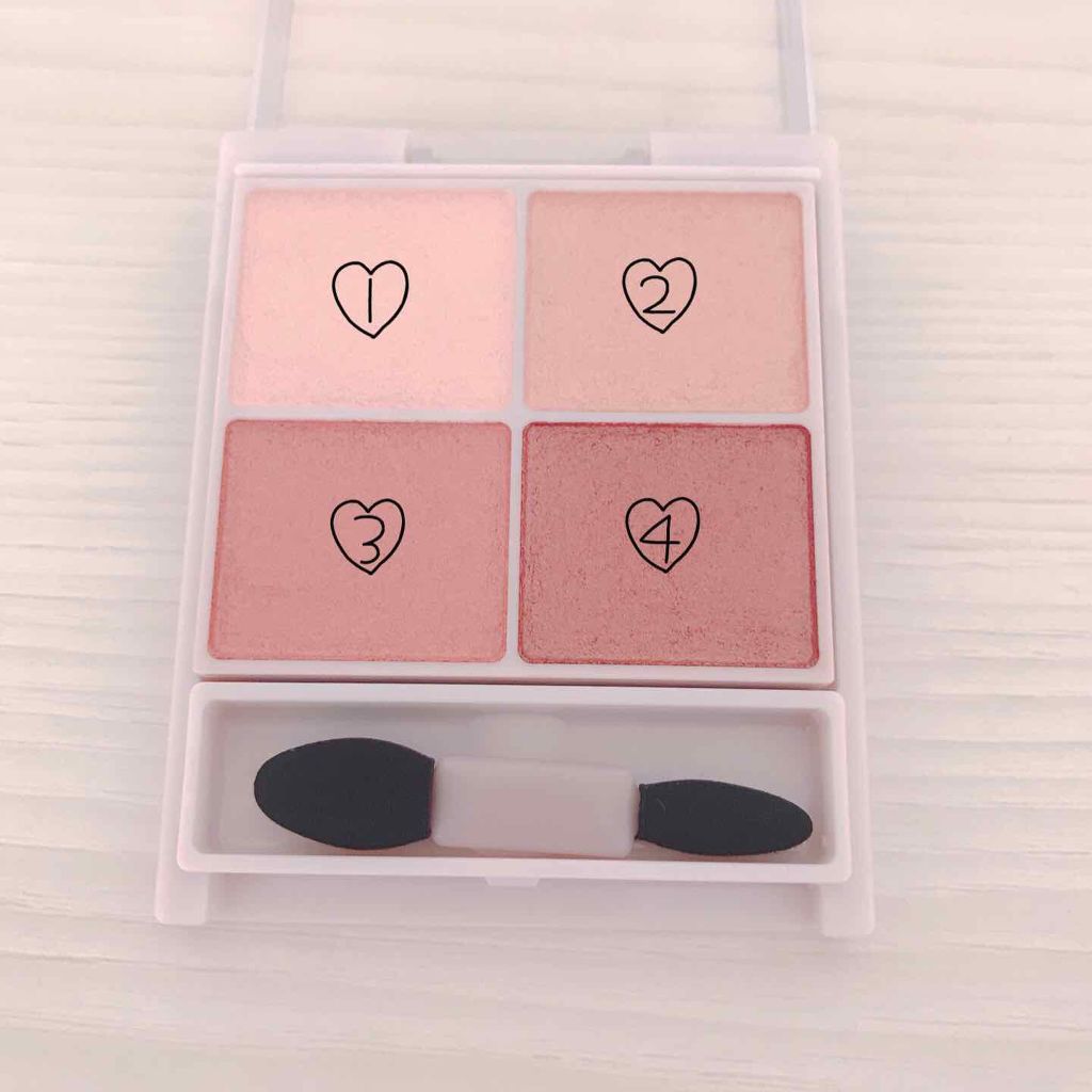 シルキースフレアイズ/キャンメイク/アイシャドウパレットを使ったクチコミ(2枚目)