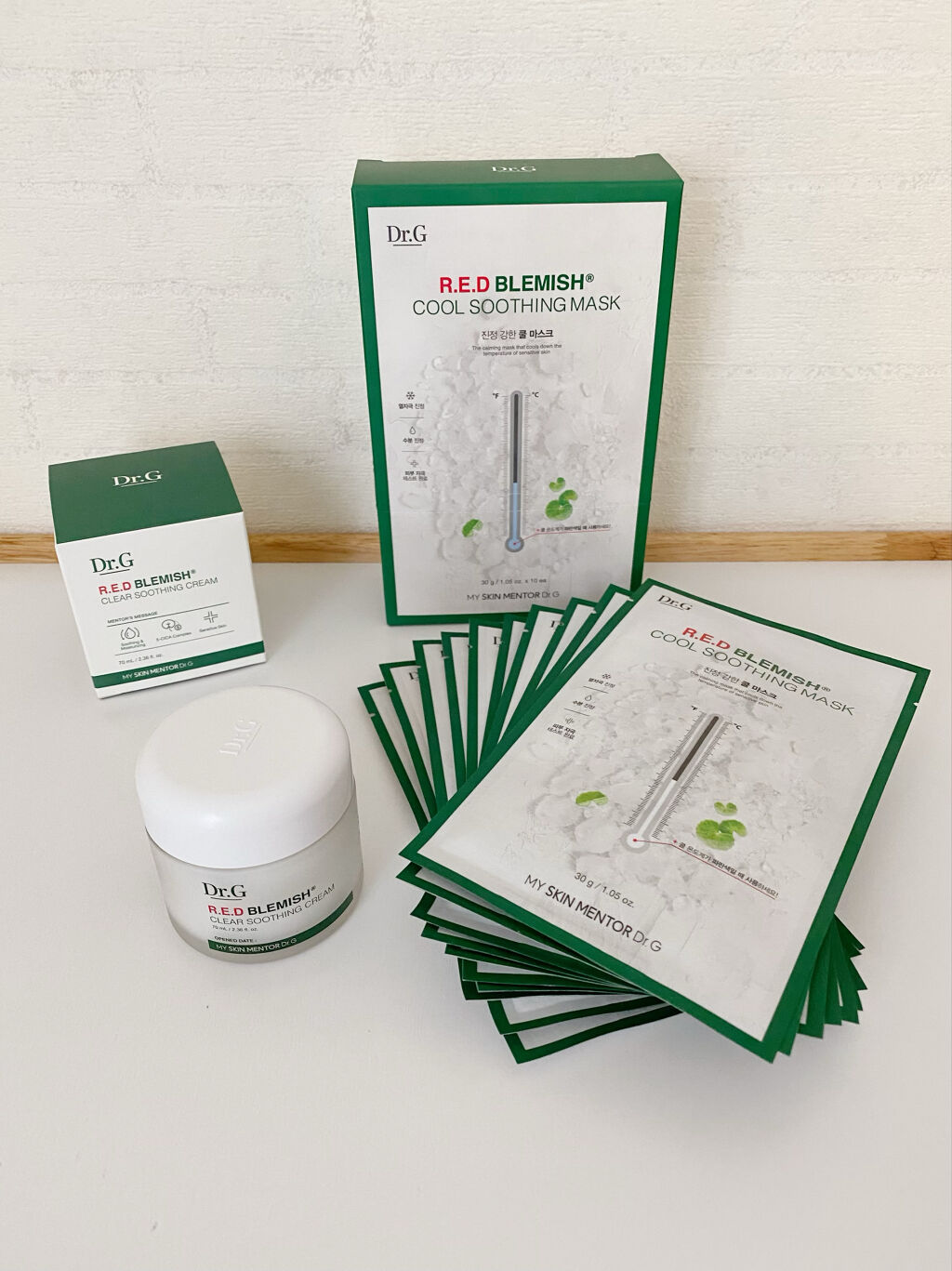 レッドB・Cスムージングクリーム/Dr.G/フェイスクリームを使ったクチコミ（2枚目）