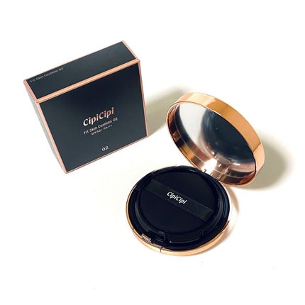 シピシピ フィットスキンクッション/CipiCipi/クッションファンデーションを使ったクチコミ(3枚目)