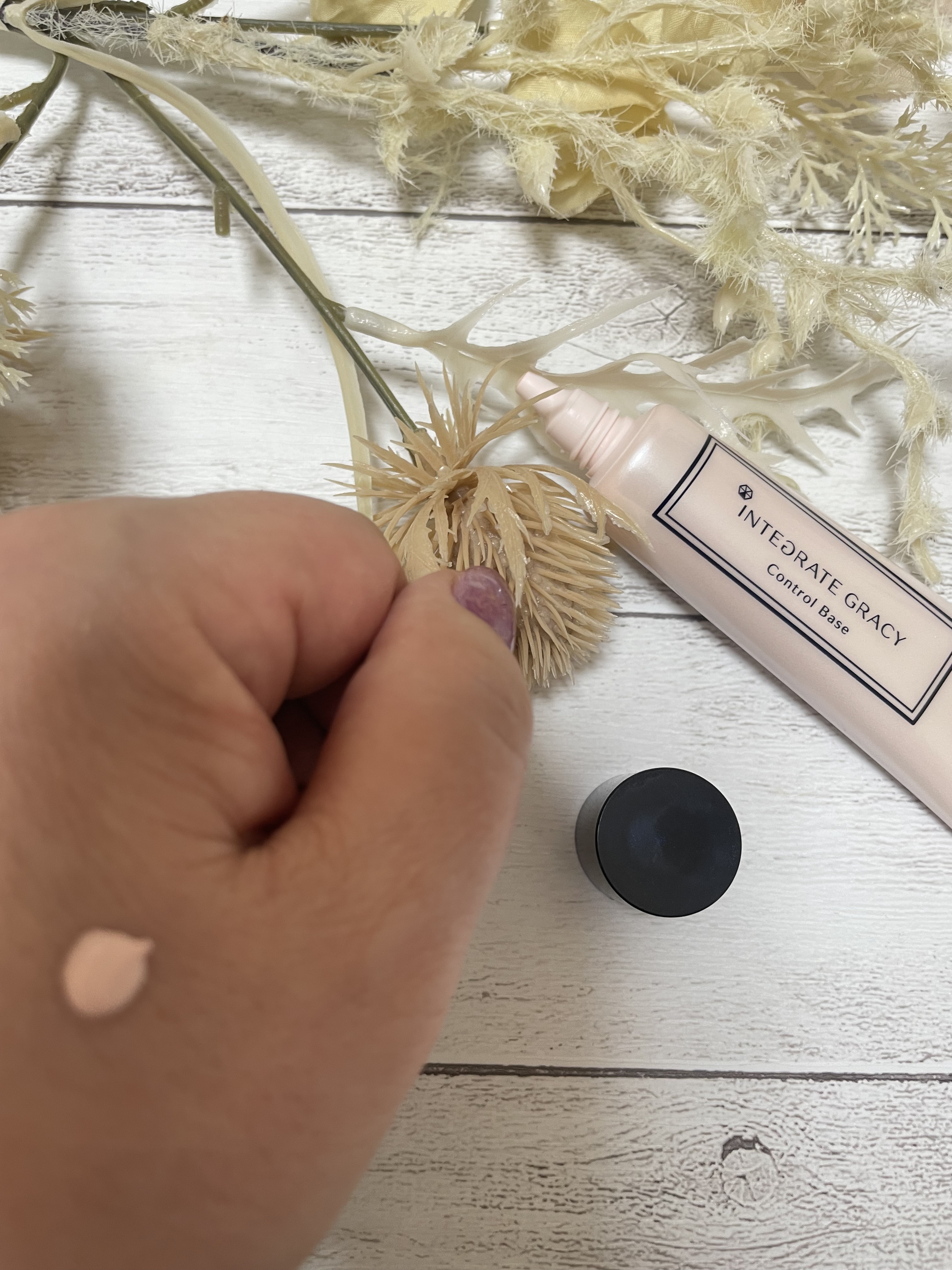 コントロールベース ピンク/グレイシィ/化粧下地を使ったクチコミ（3枚目）