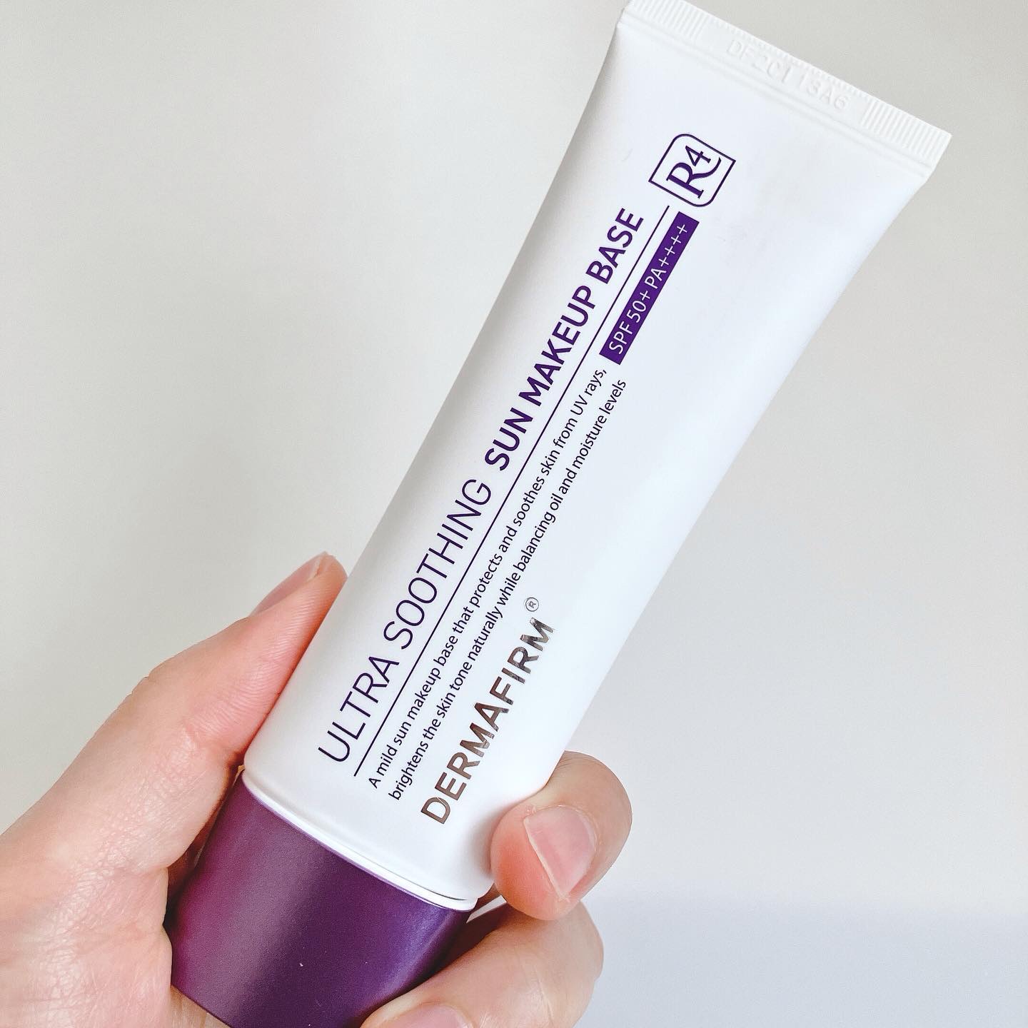 [R4] ウルトラスージングサンメイクアップベース/ダーマファーム/日焼け止めクリームを使ったクチコミ（2枚目）