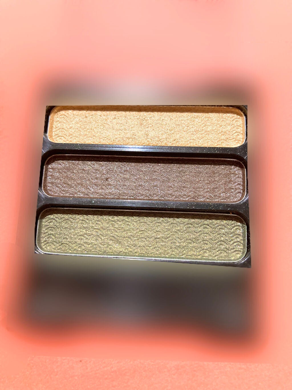 3色アイシャドウ/crayontouch-me/アイシャドウパレットを使ったクチコミ(2枚目)