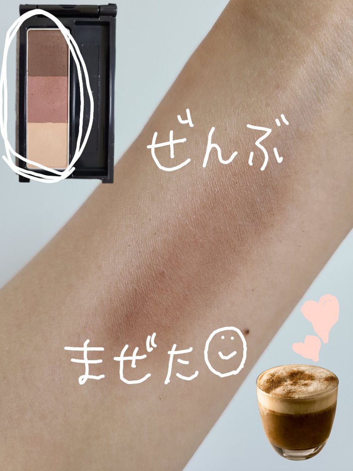 ケイト デザイニングアイブロウ3D/KATE/パウダーアイブロウを使ったクチコミ(3枚目)