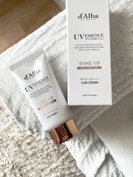 ウォータフルトーンアップサンクリーム/ダルバ/日焼け止めクリームを使ったクチコミ(1枚目)