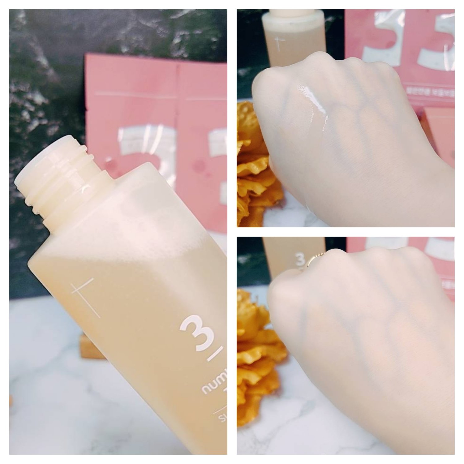 3番 うるツヤ発酵トナー/numbuzin/化粧水を使ったクチコミ（3枚目）