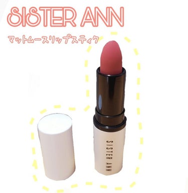 マットムースリップスティック 03_Dusty Brick/SISTER ANN/口紅を使ったクチコミ（1枚目）