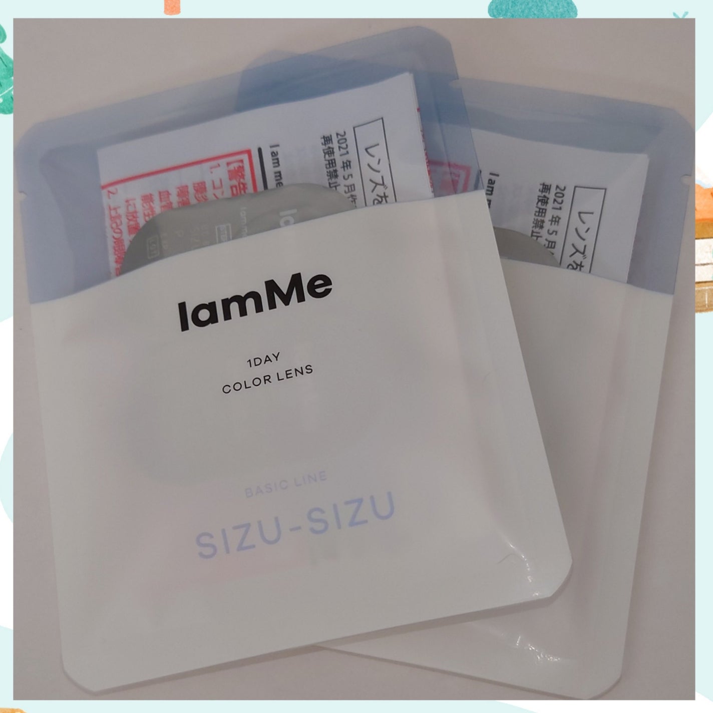 SIZU-SIZU/IamMe/カラーコンタクトレンズを使ったクチコミ(1枚目)