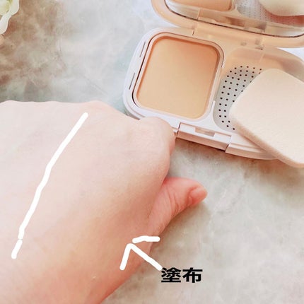 パウダーファンデーション/media luxe/パウダーファンデーションを使ったクチコミ(4枚目)