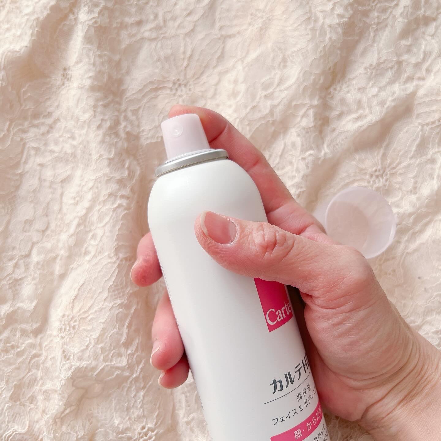 カルテHD　モイスチュア フェイス＆ボディスプレー/カルテHD/ミスト状化粧水を使ったクチコミ（2枚目）