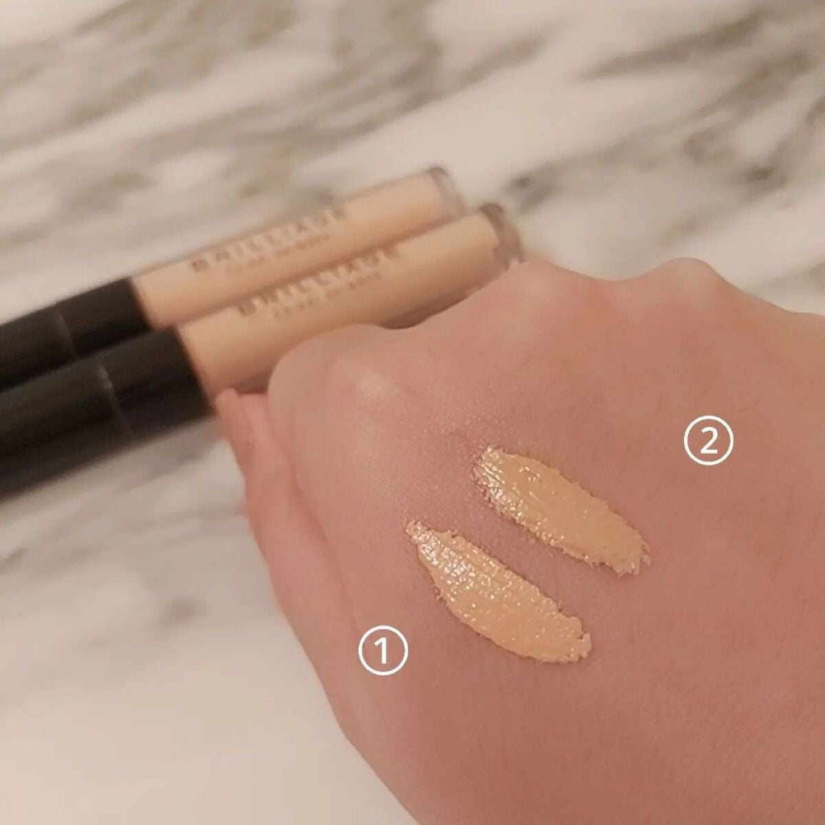 デザイニング コンシーラー/ブリリアージュ/リキッドコンシーラーを使ったクチコミ(2枚目)