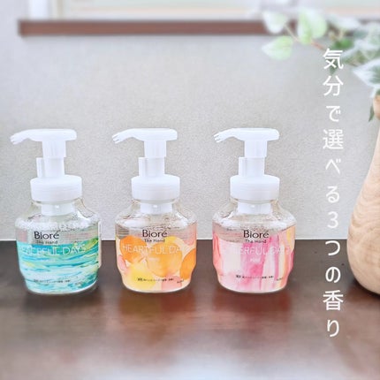 Panamama【フォロバ】 on LIPS 「気分で選べる3つの香りビオレザハンド泡ハンドソープ超微細な生ク..」(1枚目)