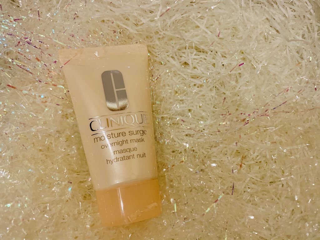 モイスチャー サージ オーバー ナイト マスク/CLINIQUE/フェイスクリームを使ったクチコミ（1枚目）