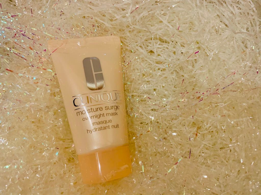 モイスチャー サージ オーバー ナイト マスク/CLINIQUE/フェイスクリームを使ったクチコミ(1枚目)