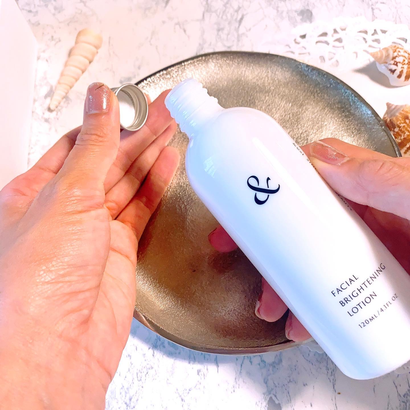 薬用ブライドニングローション/&est/化粧水を使ったクチコミ（2枚目）