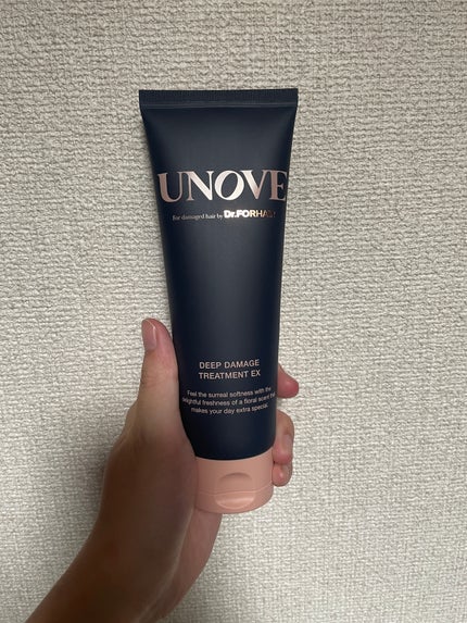 ディープダメージトリートメントEX/UNOVE/洗い流すヘアトリートメントを使ったクチコミ(1枚目)