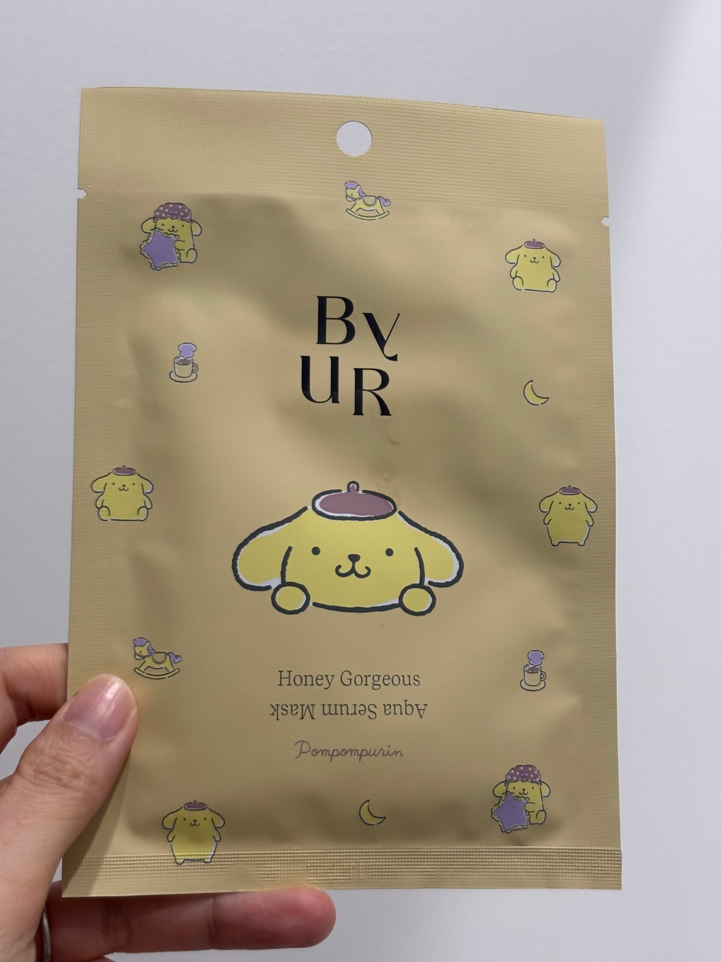 プランプハニー アクアセラムマスク 25mL×1枚<ポムポムプリン>