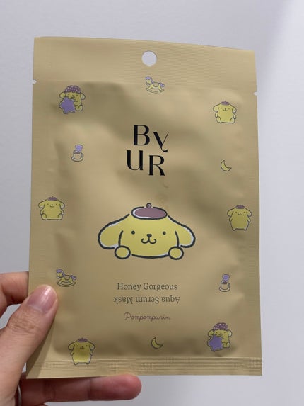 プランプハニー アクアセラムマスク 25mL×1枚<ポムポムプリン>/ByUR/シートマスク・パックの画像