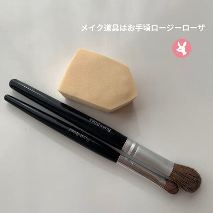 熊野筆 アイシャドウ用 S/ロージーローザ/メイクブラシの画像
