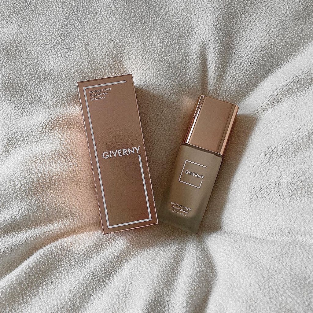 密着カバーファンデーション/GIVERNY/リキッドファンデーションを使ったクチコミ(1枚目)