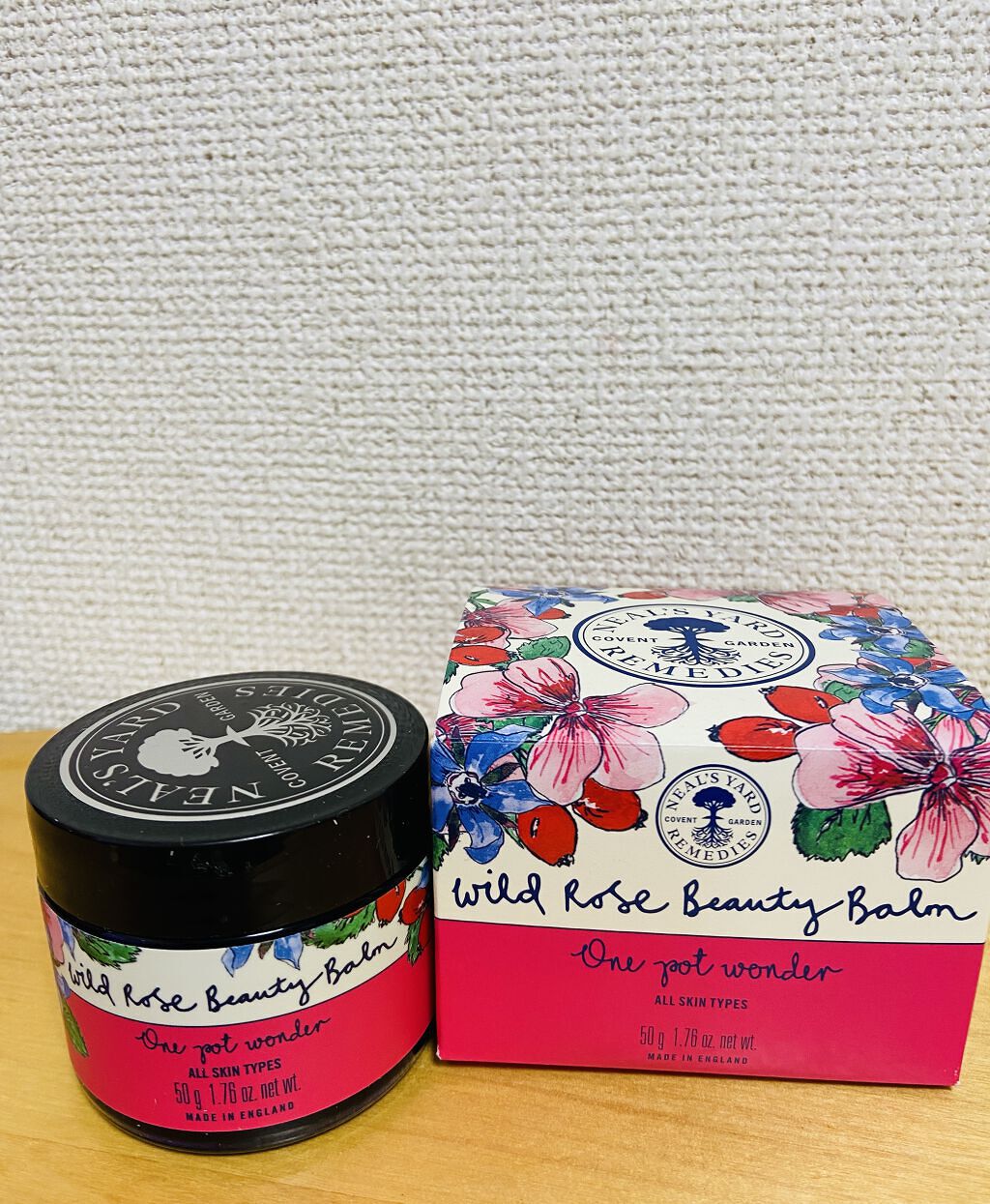 ワイルドローズビューティバーム/ニールズヤード レメディーズ/フェイスバームを使ったクチコミ（2枚目）