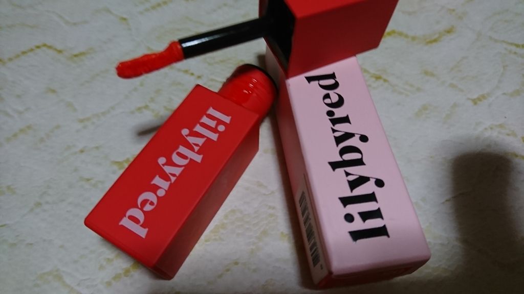 ブラッディライアー コーティングティント/lilybyred/リップティントを使ったクチコミ(1枚目)