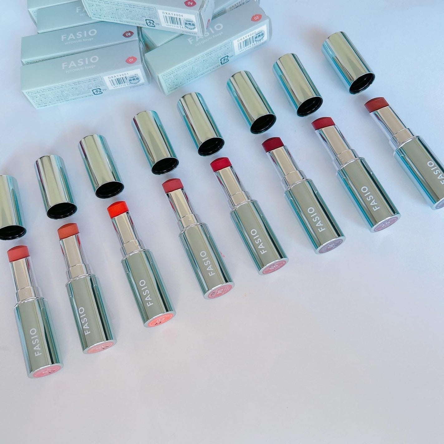 ヒトヌリ ルージュ/FASIO/口紅を使ったクチコミ(2枚目)