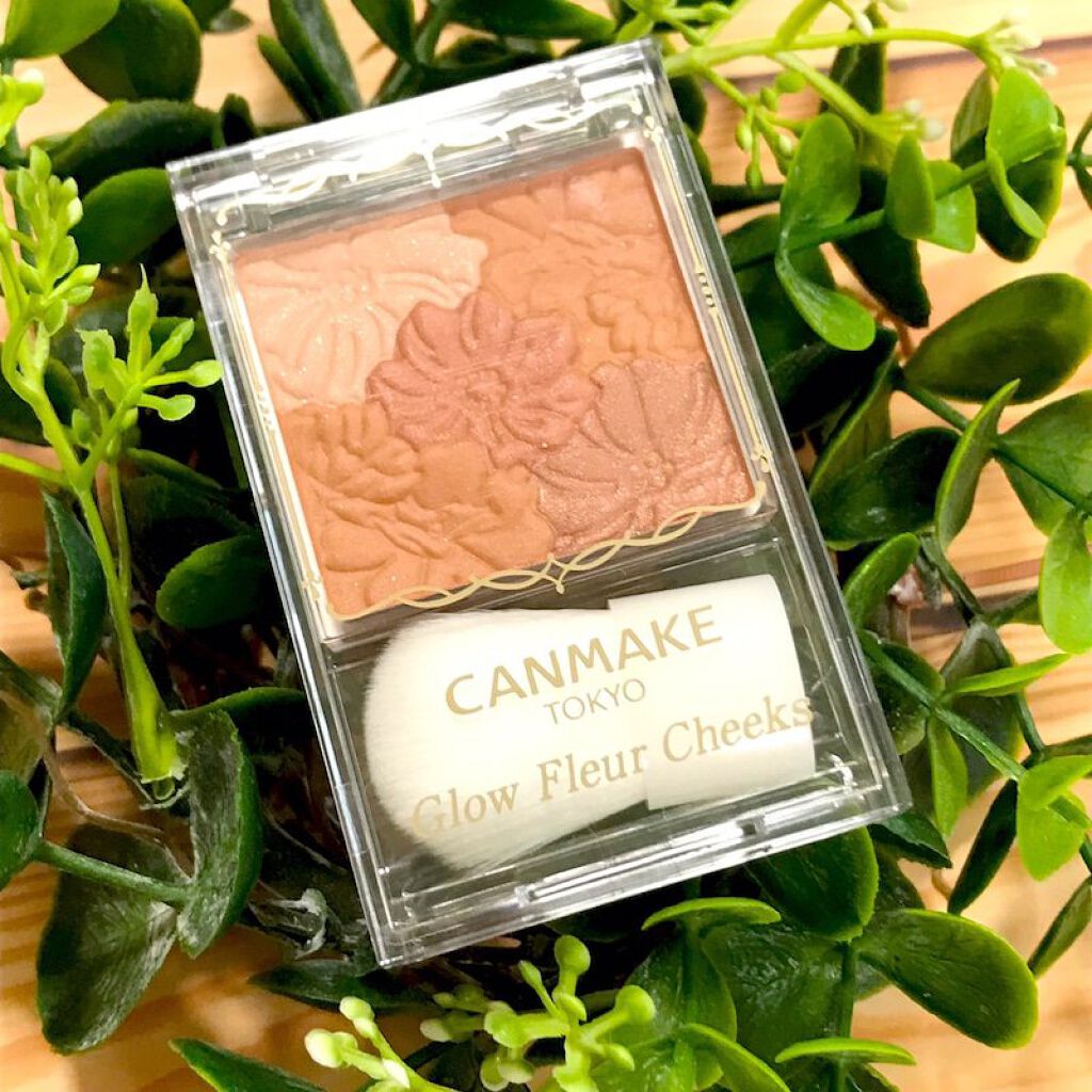 グロウフルールチークス 15 コッパーフルール/キャンメイク/パウダーチークを使ったクチコミ（1枚目）