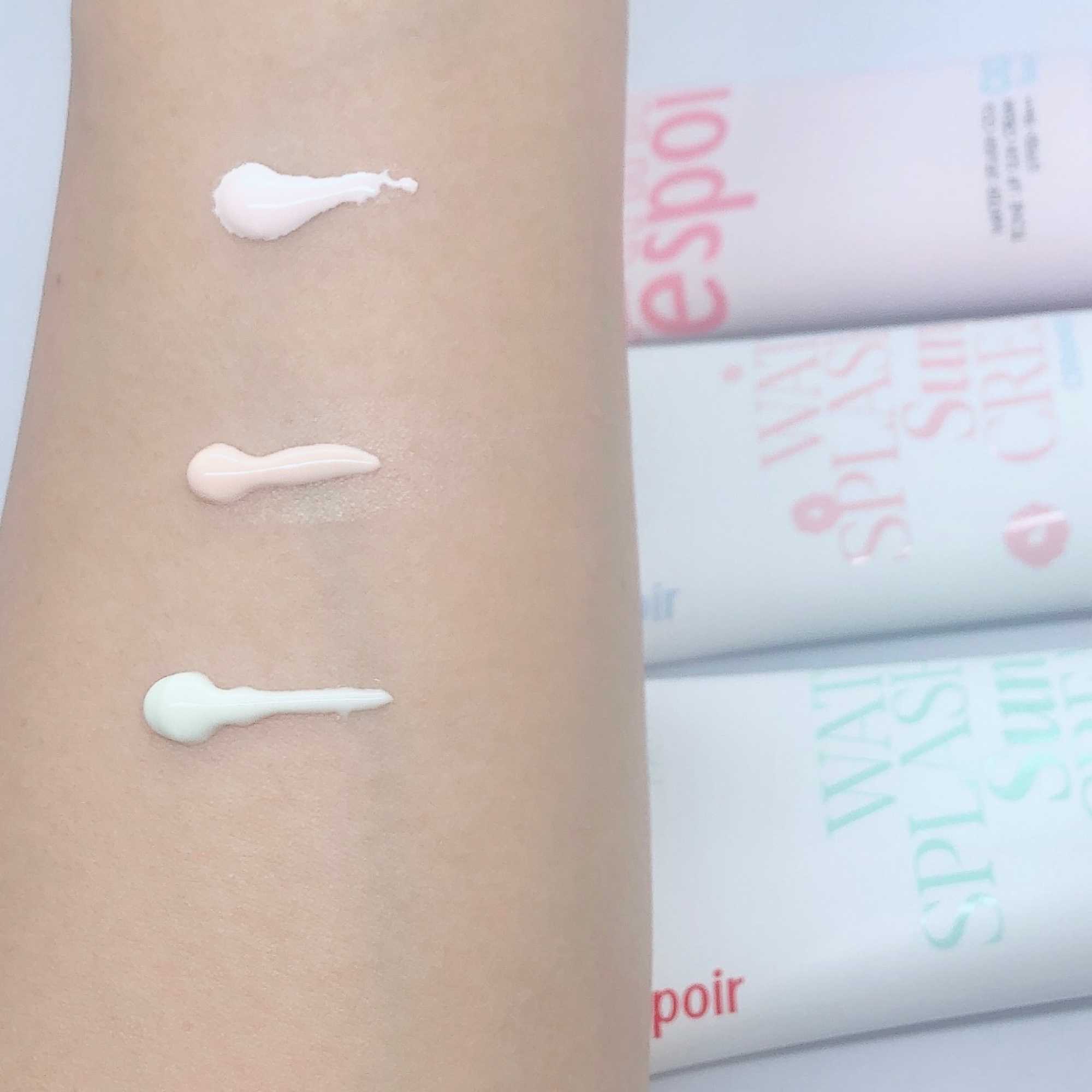 ウォータースプラッシュ サンクリーム フレッシュ CICA/espoir/化粧下地を使ったクチコミ（3枚目）