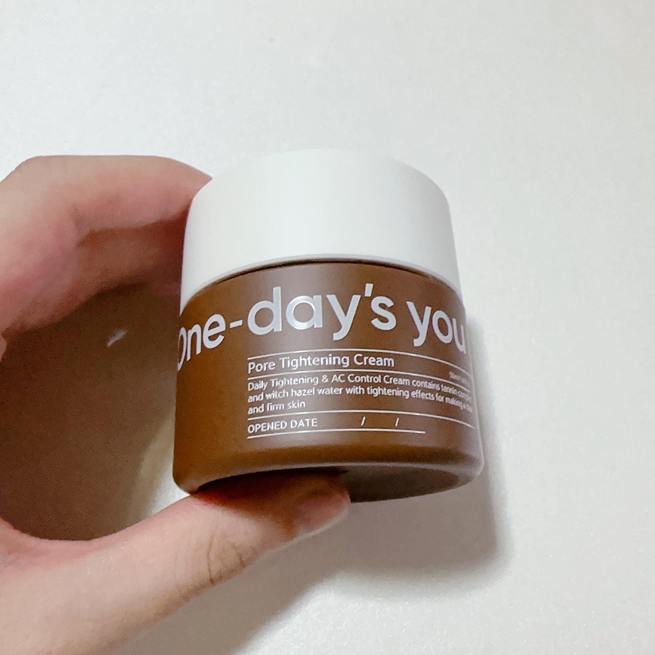 One-day's you ポアタイトニングクリームのクチコミ「One-day's you ポアタイトニングクリーム


ドラッグストアでみつけて、気になった.....」（2枚目）