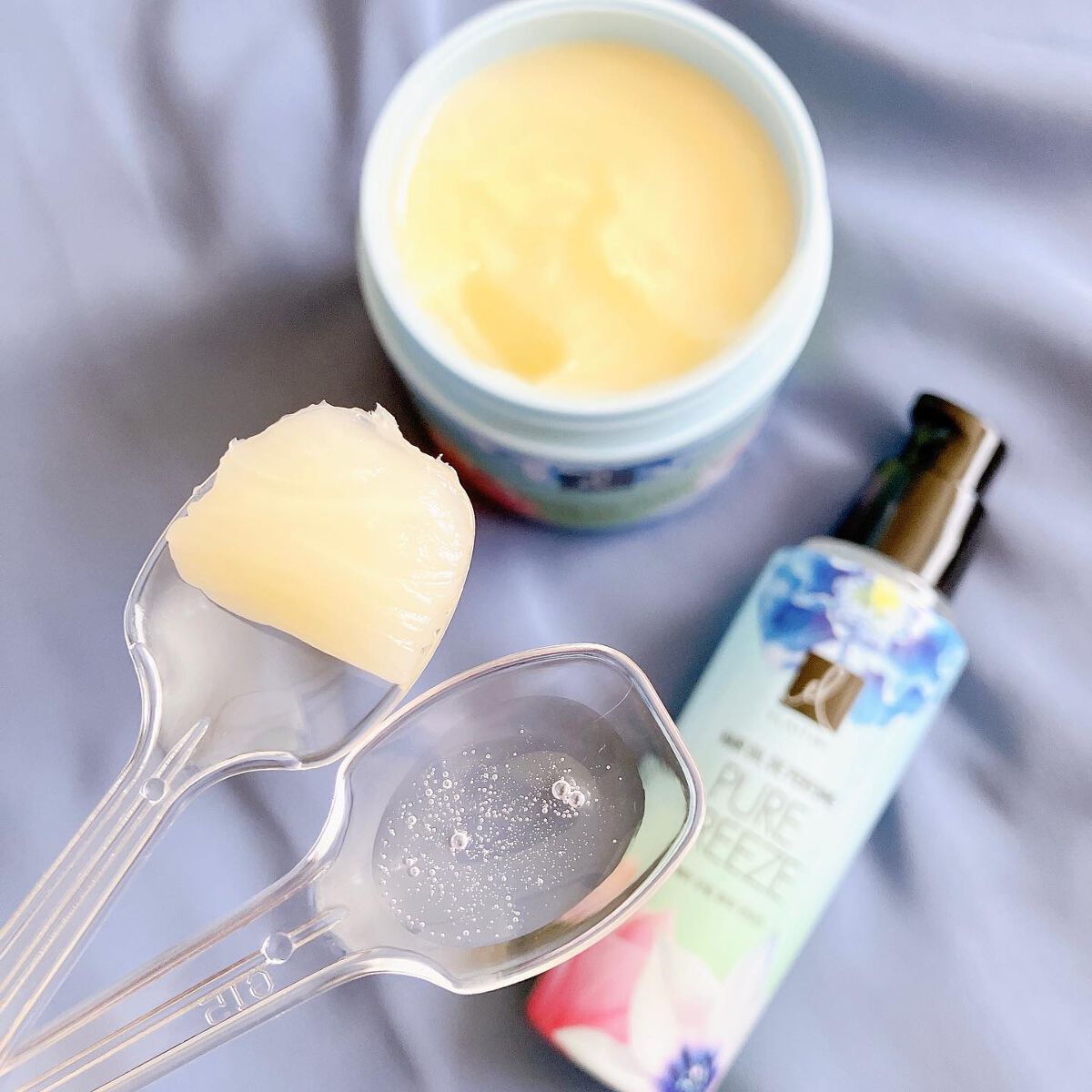 ヘアオイル ピュアブリーズ/エラスチン/その他スタイリングを使ったクチコミ（3枚目）