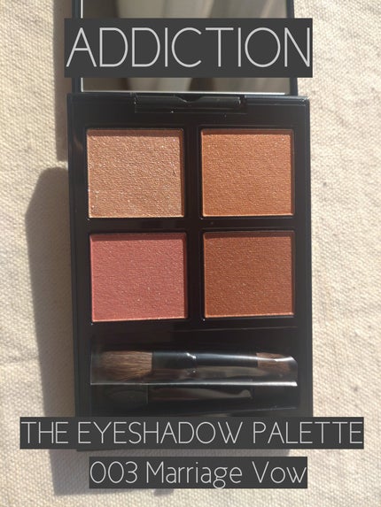 アディクション ザ アイシャドウ パレット/ADDICTION/アイシャドウパレットを使ったクチコミ(1枚目)