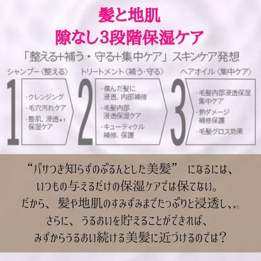 プルント モイストリッチ美容液シャンプー／モイストリッチリペア美容液トリートメント/Purunt./シャンプー・コンディショナーを使ったクチコミ（2枚目）