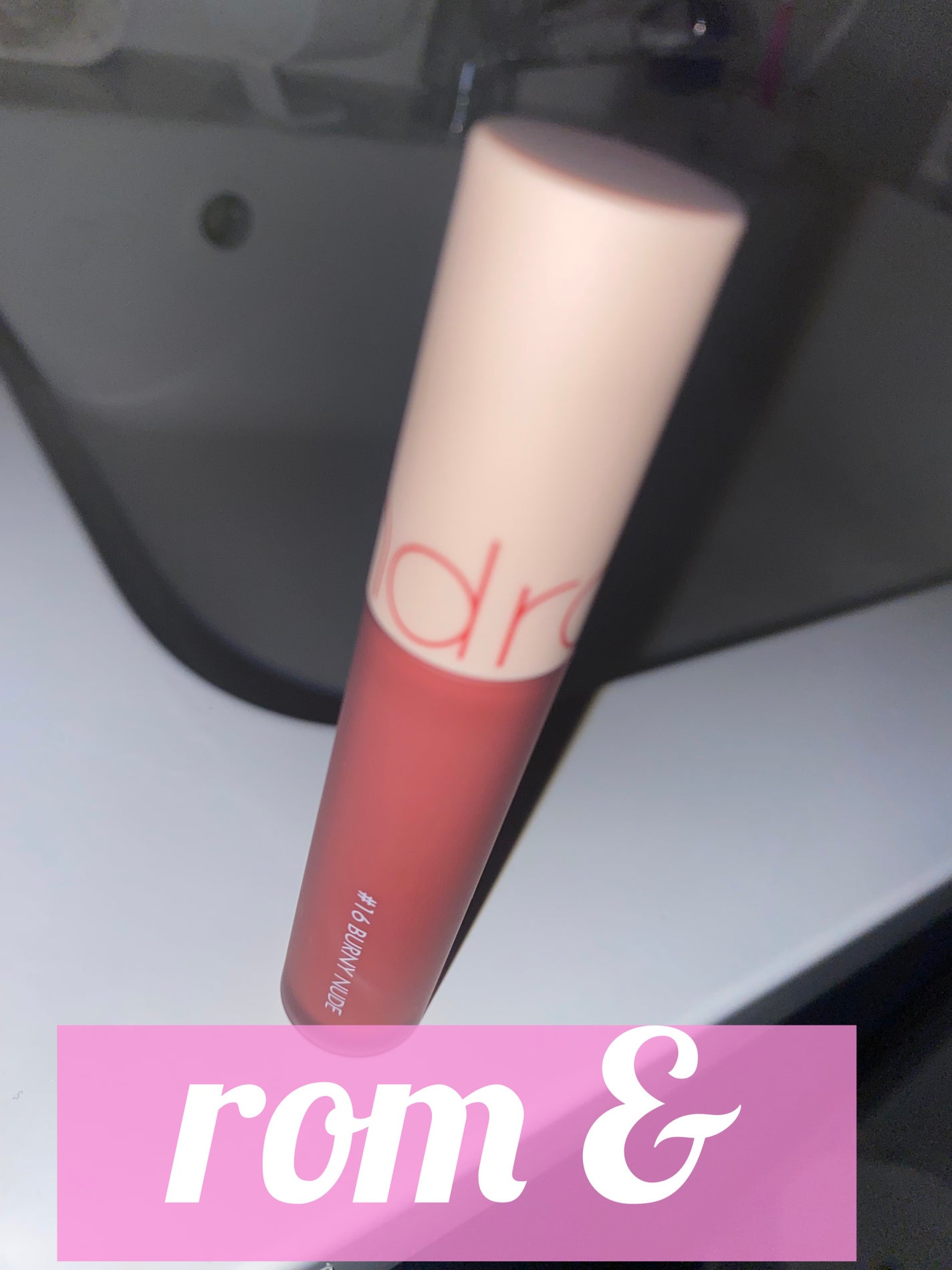 ゼロベルベットティント/rom&nd/リップティントを使ったクチコミ(1枚目)