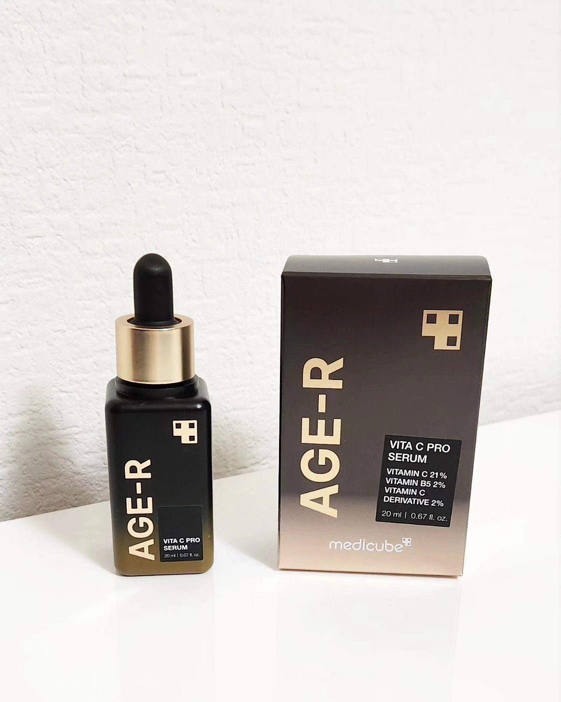 AGE-RビタＣプロアンプル/MEDICUBE/美容液を使ったクチコミ（1枚目）