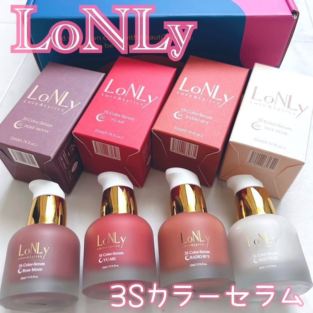 3S カラーセラム/LoNLy /リキッドチークを使ったクチコミ(1枚目)