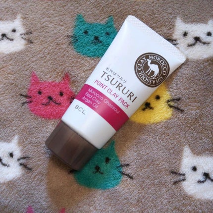 ツルリ 皮脂吸い出し 部分用パック ガスール&レッドパワー/ツルリ/洗い流すパック・マスクを使ったクチコミ(1枚目)