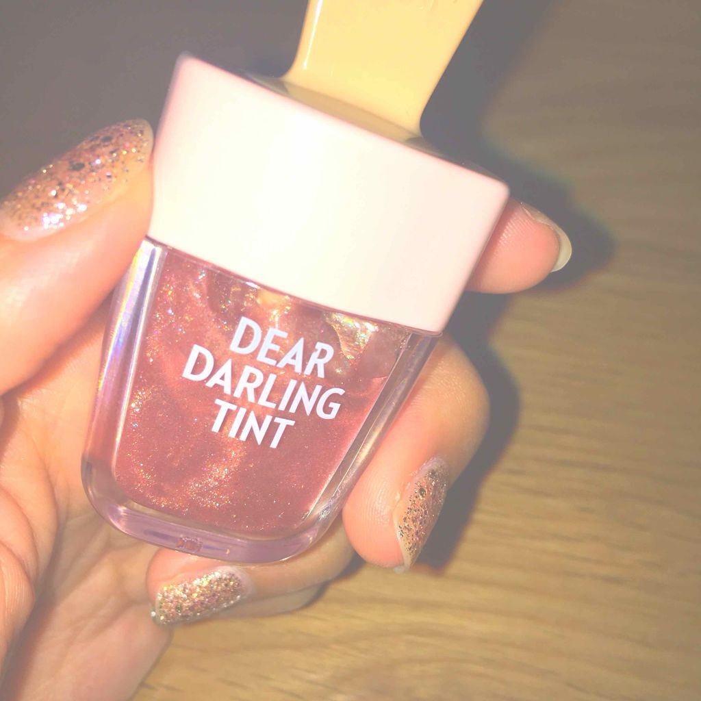 ディアダーリン ウォータージェルティント （アイスティント）/ETUDE/口紅を使ったクチコミ（1枚目）