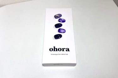 セミキュアジェルネイル（ハンド）/ohora/ネイルシールを使ったクチコミ（1枚目）